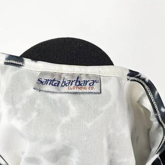 VINTAGE 90S SANTA BARBRA CLOTHING CO. TANK TOP WITH CUTOUT BACK AND BOW TIE - Picture 5 of 5